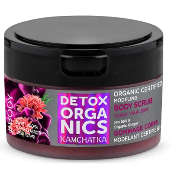 Scrub corpo modellante certificato biologico Kamchatka Natura Siberica 200 ml