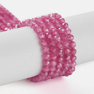 Cubic Zirconia Bead Strands
