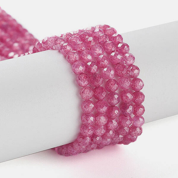 Cubic Zirconia Bead Strands