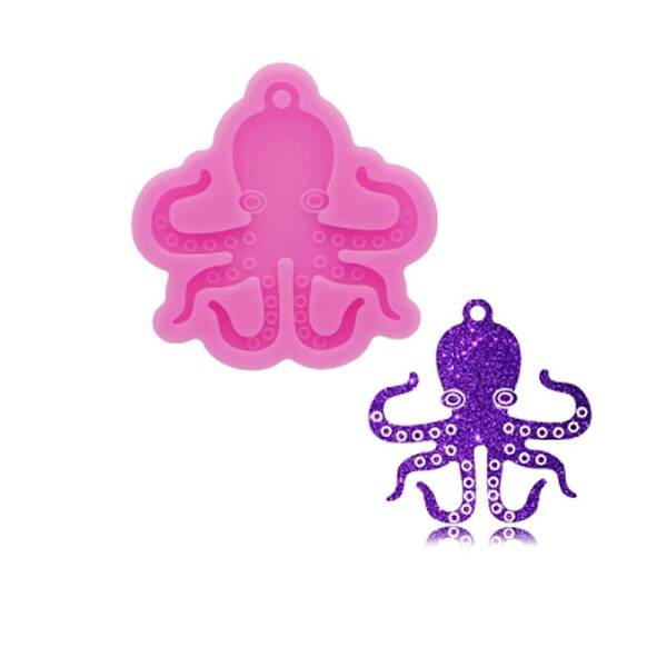 Octopus Pendant Silicone Molds