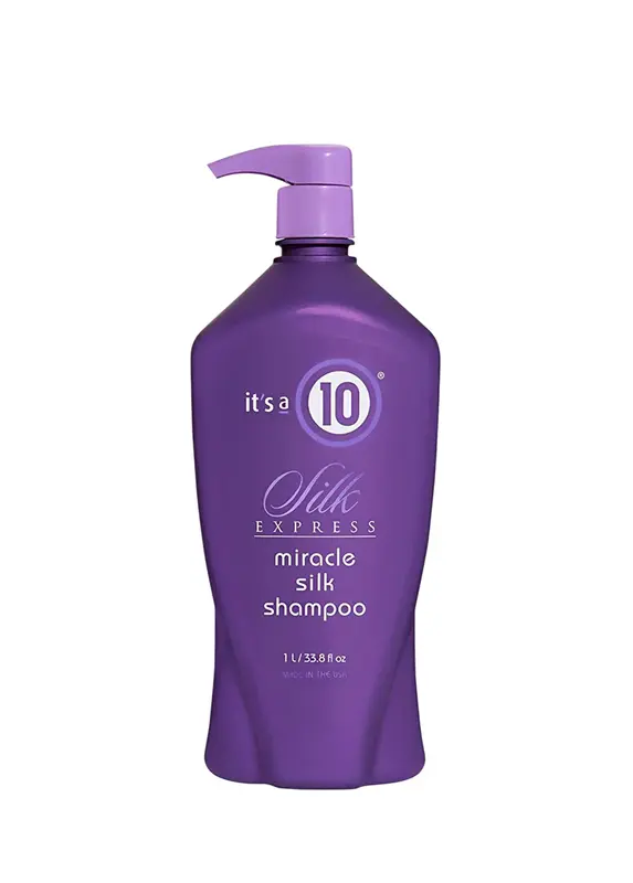 It's a 10, Silk Express hair shampoo, to nourish, 1000 ml