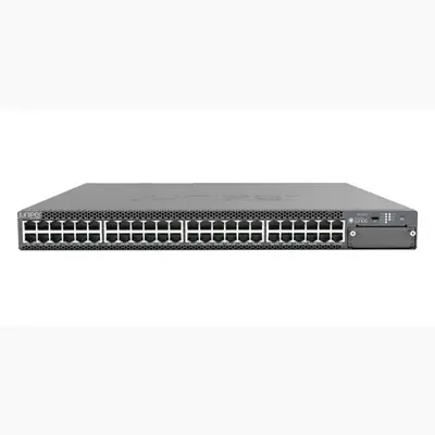 Juniper EX4400-48T-AFI | EX4400 Series 48 x Ports 10/100/1000Base-T + 4 x 25GbE Ports + 2 x 100GbE Layer 3 Managed 1U Rack-mo...