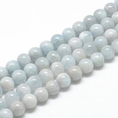 Natural Aquamarine Beads Strands