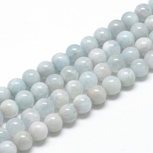 Natural Aquamarine Beads Strands