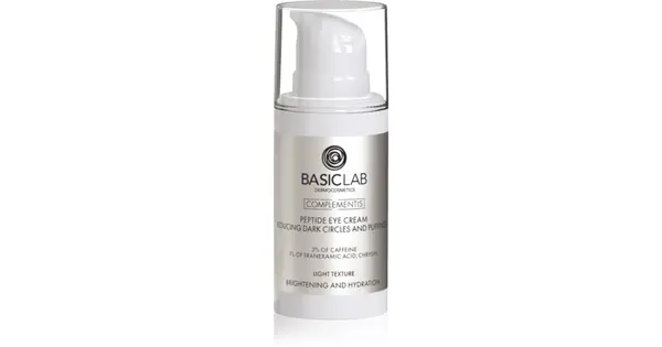 BasicLab Dermocosmetics Complementis light eye cream against puffiness and dark circles 15 ml