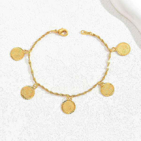 Brass Rope Chain Bracelets