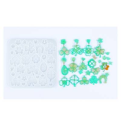 Clover Series DIY Silicone Ornaments Molds