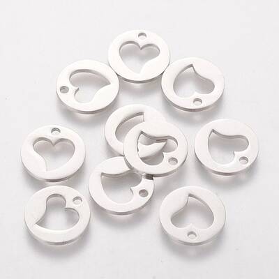 Non-Tarnish 201 Stainless Steel Charms