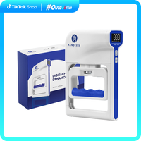 Handexer Digital Hand Dynamometer, Hand Grip Strength Tester 265lb/120kg,Girp Strengthener,  FDA Registered with Backlit LCD ...