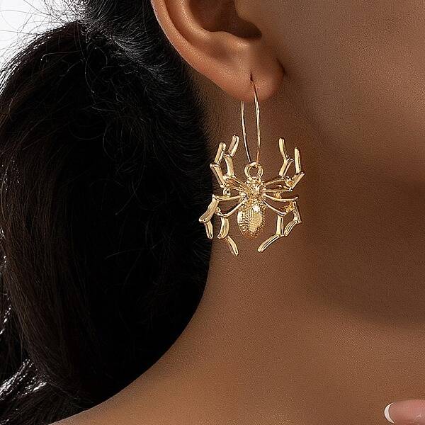 Alloy Hoop Earrings for Women