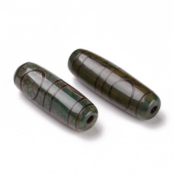 Tibetan Style dZi Beads