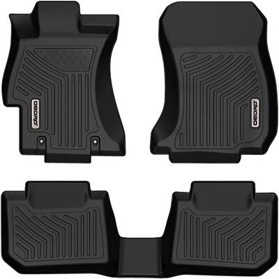OEDRO Floor Mats for 2016-2017 Subaru Crosstrek, 2012-2016 Subaru Impreza, 2015-2020 Subaru WRX/WRX STi, 2013-2015 Subaru XV ...