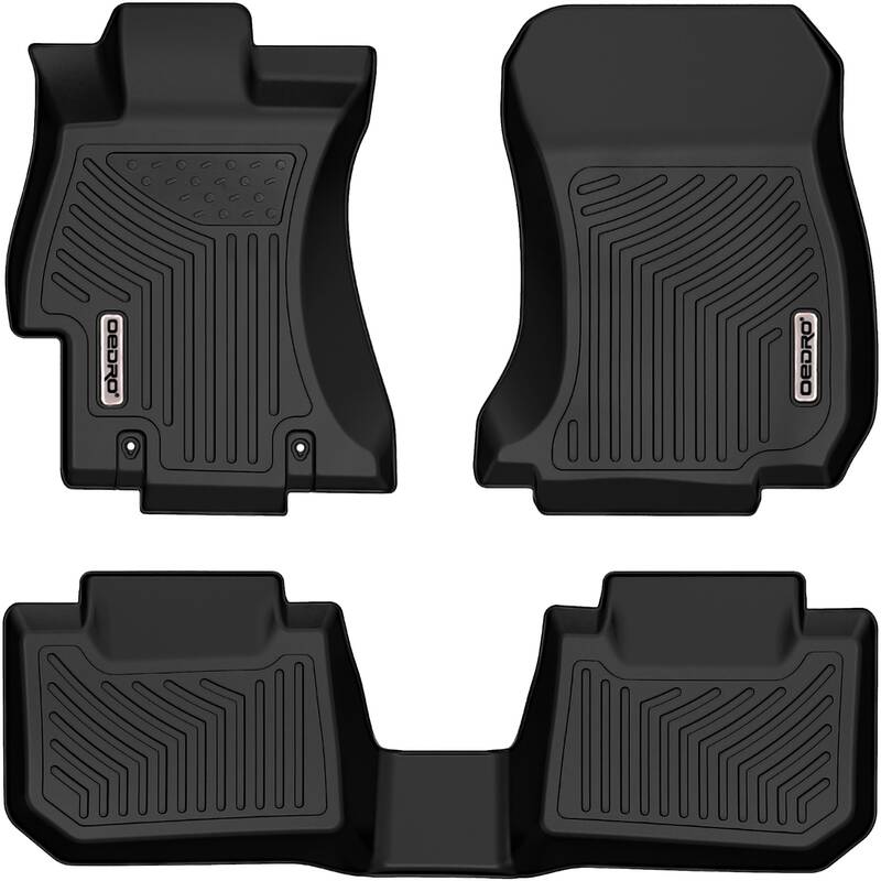 OEDRO Floor Mats for 2016-2017 Subaru Crosstrek, 2012-2016 Subaru Impreza, 2015-2020 Subaru WRX/WRX STi, 2013-2015 Subaru XV ...