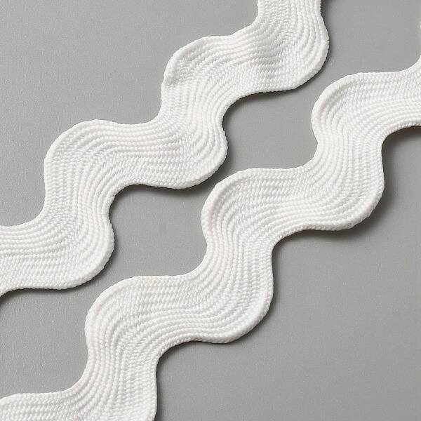 Polyester Wavy Fringe Trim Ribbon