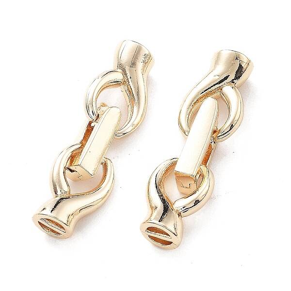 Brass Fold Over Clasps