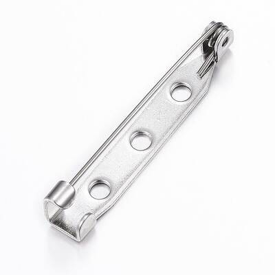 Tarnish Resistant 304 Stainless Steel Brooch Findings Sets