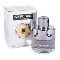 Azure Noir Eau de Toilette Natural Spray Cologne for Men 100ml/3.4fl.oz. - Fragrance for Men