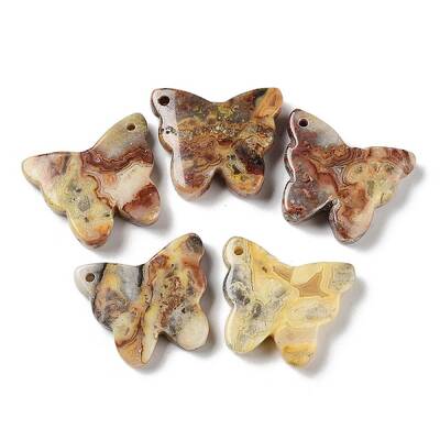 Natural Crazy Agate Pendants