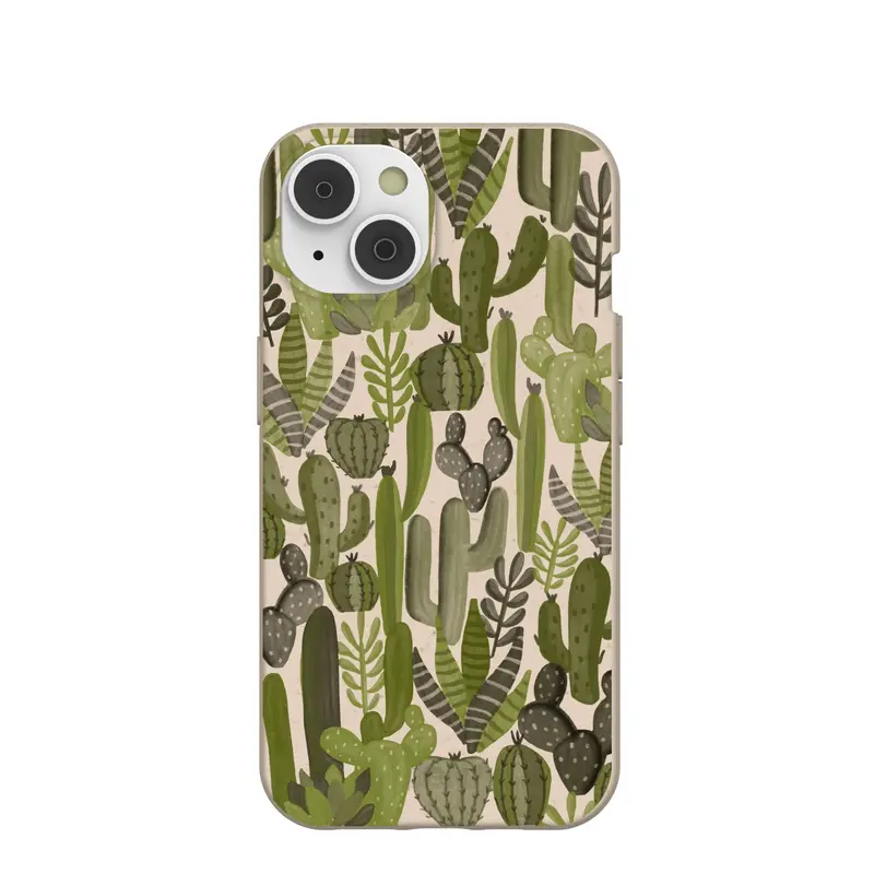 Seashell Succulent Cacti iPhone 14/16e Case