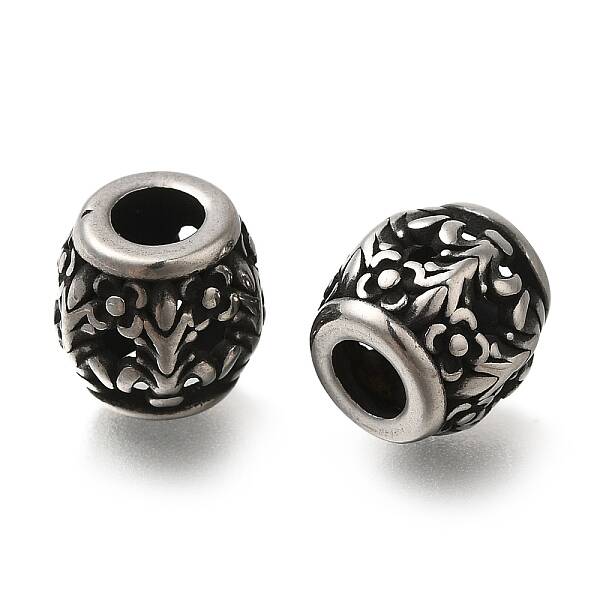 304 Stainless Steel European Beads