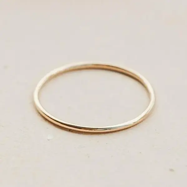 Hello Adorn Teeny-Tiny Band Ring - Any Occassion Jewelry - Fashion Accessory