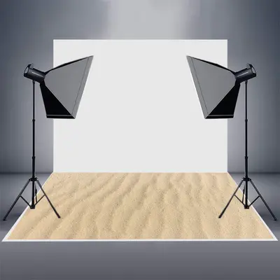 Top View Desert Ripples Textured Rubber Floor Mat - Aperturee