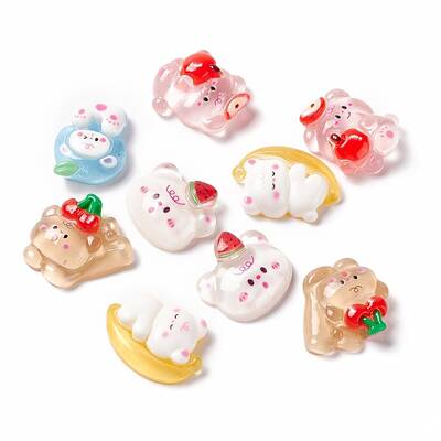 Transparent Resin Cabochons