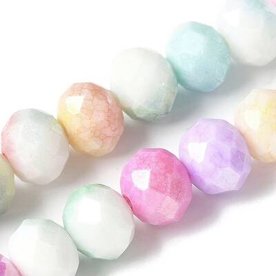 Electroplate Handmade Lampwork Beads Strands