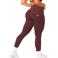 JOJOANS Leggings with Pockets for Women High Waisted Yoga Workout Springtok Breathable Activewear Bottoms Fitness Sports Pant...