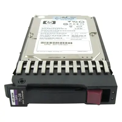 512743R-001 HP 72GB 6Gb/s SAS 15000 2.5-inch Hard Drive