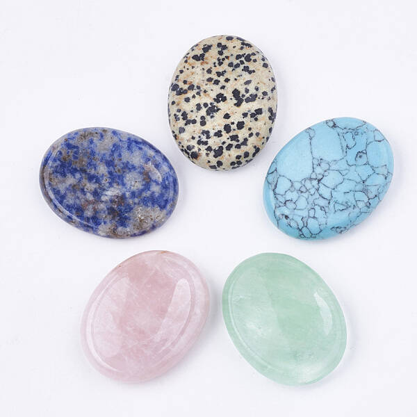 Natural/Synthetic Mixed Gemstone Massager