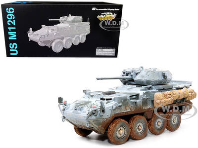 United States M1296 Stryker ICV (Infantry Carrier Vehicle) Dragoon Olive Drab (Snowy Version) 2nd Cav. Germany (2020) NEO ...