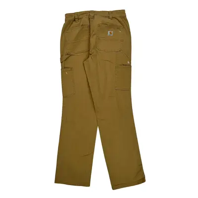 Original Fit Carhartt Carpenter Trousers - 31? Waist Brown Cotton Blend