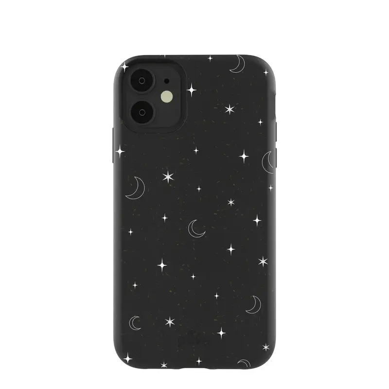 Black Quiet Stars iPhone 11 Case