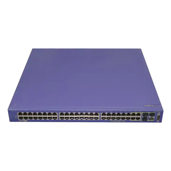 Extreme Networks X450E-48P | X450E Series 48 x RJ-45 PoE 10/100/1000Base-T + 4 x Shared SFP Ports Layer 2 Mananged Gigabit Et...