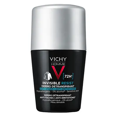 Vichy Deodorante Ball Homme Invisible Resist 72H (Dermo Detraspirante) 50 Ml
