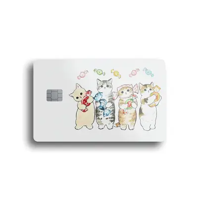 Cats and Candy Card Skin