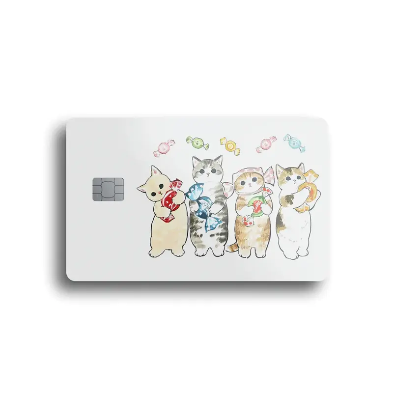 Cats and Candy Card Skin