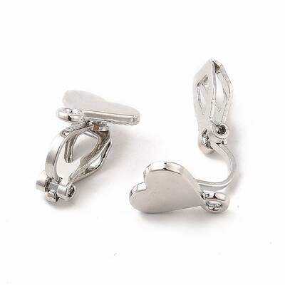 Alloy Clip-on Earring Findings