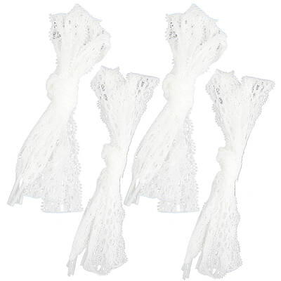 4 Pairs 2 Style Nylon Lace Shoe Laces