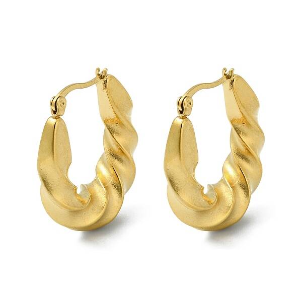 304 Stainless Steel Hoop Earrings