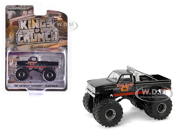 1987 Chevrolet Silverado Monster Truck Black \