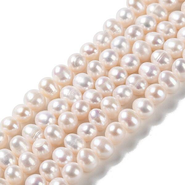 Natural Cultured Freshwater Pearl Beads Strands