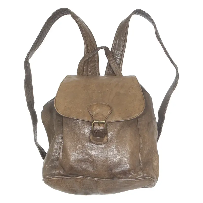 Womens Backpack Bag Brown