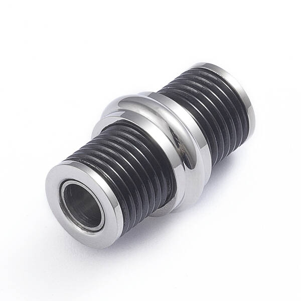 Retro 304 Stainless Steel Magnetic Clasps with Glue-in Ends
