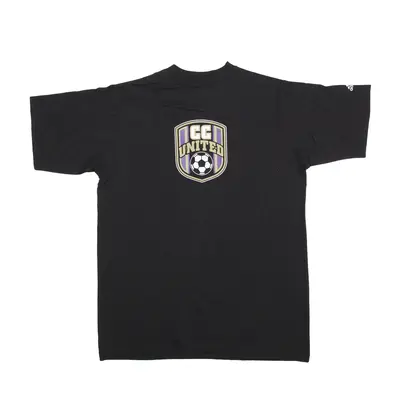 ADIDAS CC United T-Shirt Black Short Sleeve Boys XL