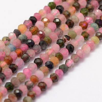 Natural Tourmaline Beads Strands