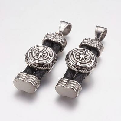 304 Stainless Steel Big Pendants