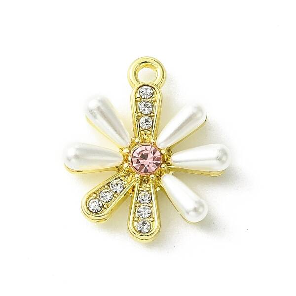 Alloy and Rhinestone Pendant