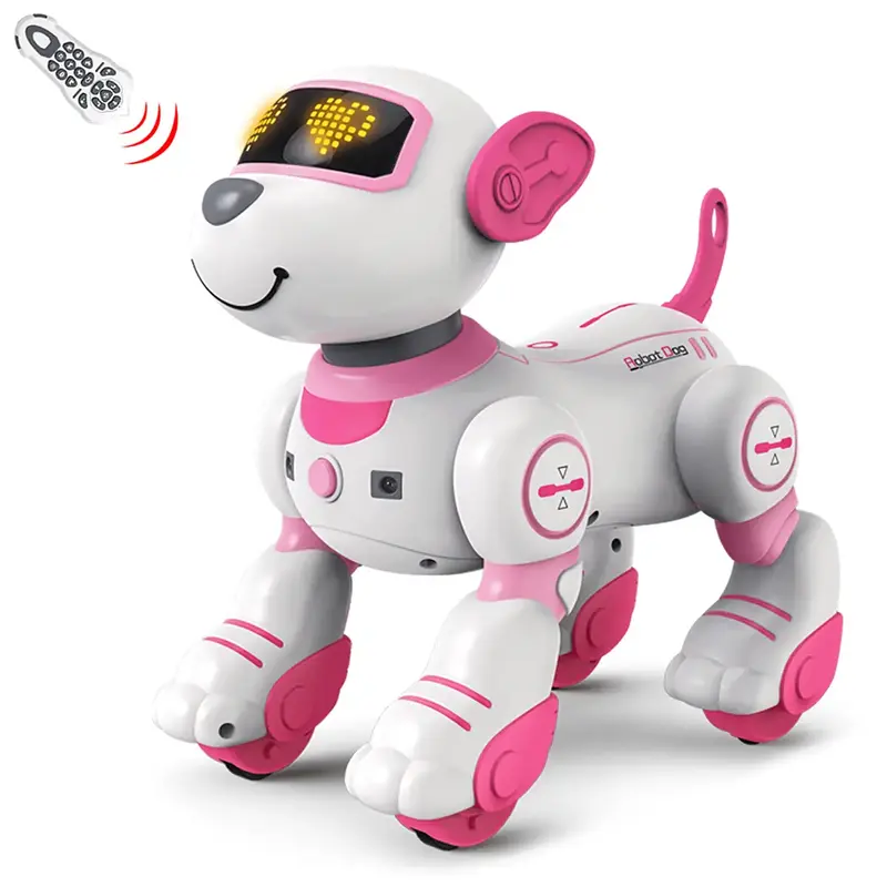 Robot Dog Toys for Girls Toys Interactive Robot Toy FollowMe Robot for Kids 5-7 Intelligent Remote Control Dog with Sing Danc...